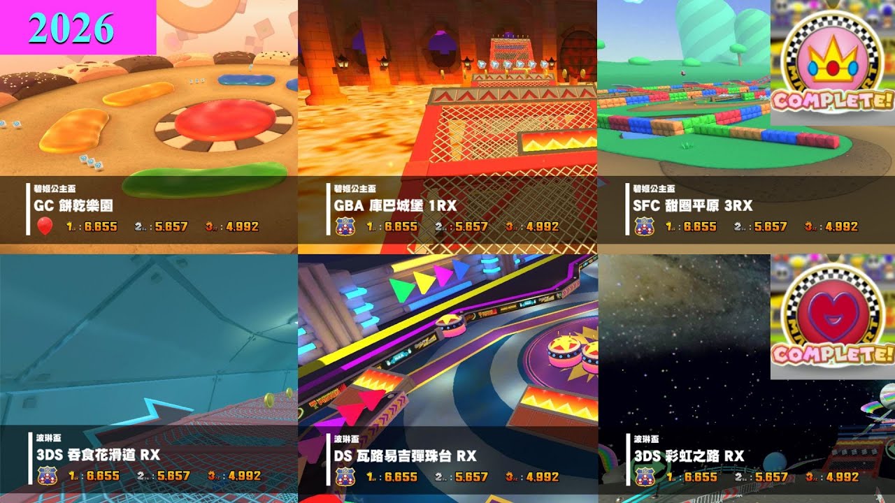 Mario Kart Tour 新年巡迴賽2026-碧姬公主盃、波琳盃