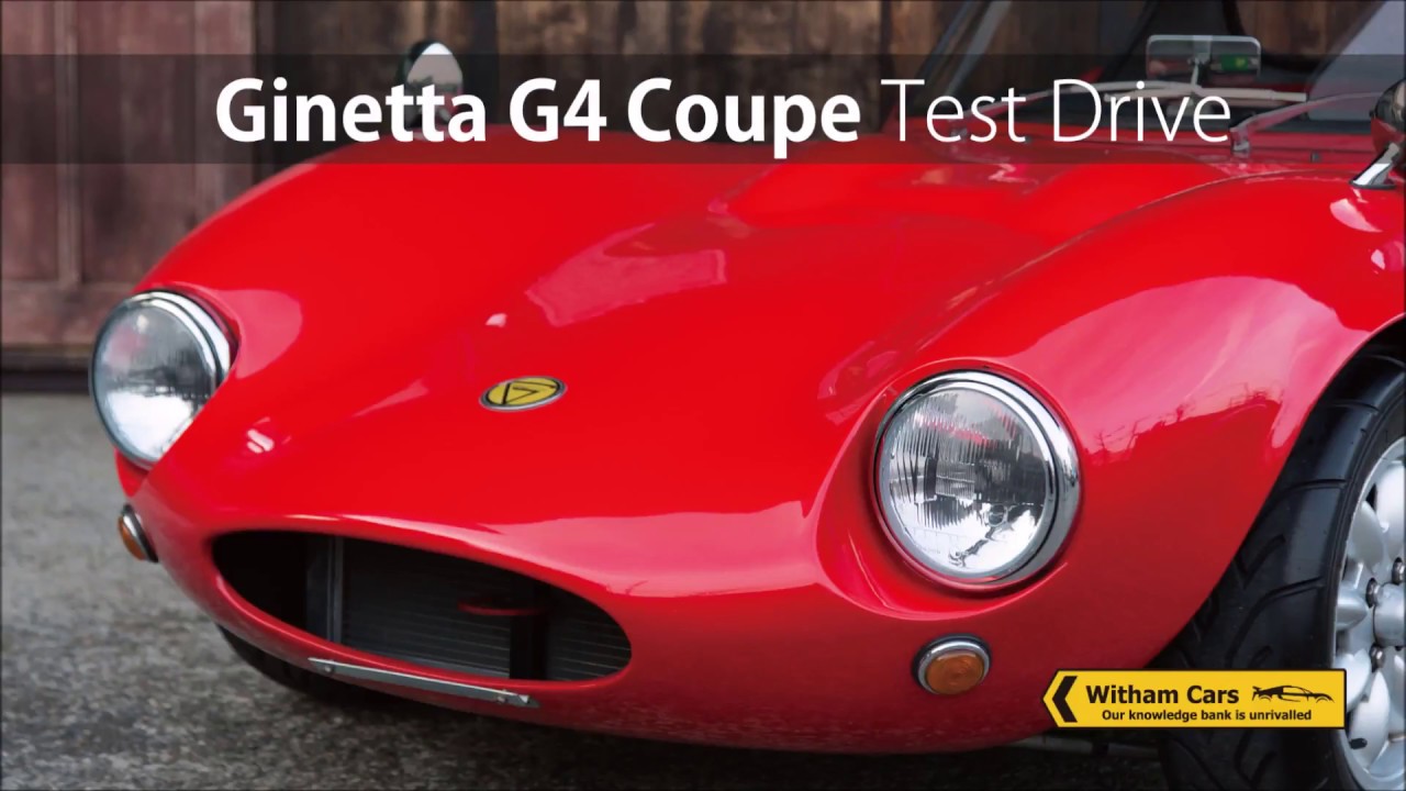 GINETTA G4 Coupe TEST DRIVE - Witham Cars