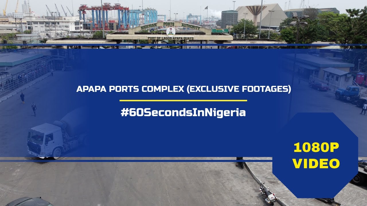 AERIAL LAGOS TAKES APAPA (1080P Cinematic) EXCLUSIVE FOOTAGES