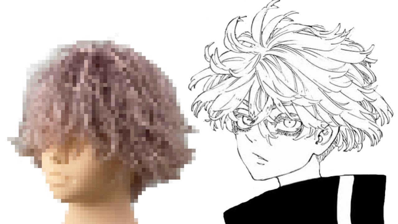 【瓦城千咒】の髪型を完全再現　-   Reproduce   Senju Kawaragi  hairstyle