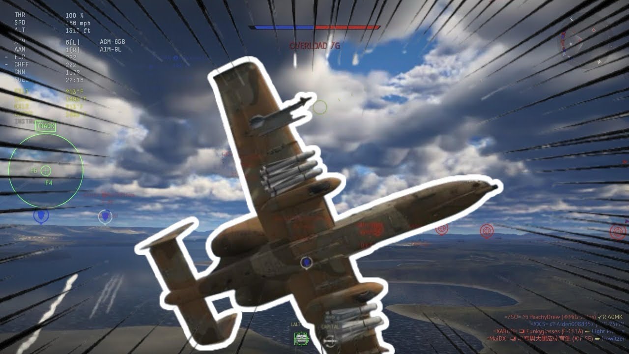 Pretty cool dogfight in the A10