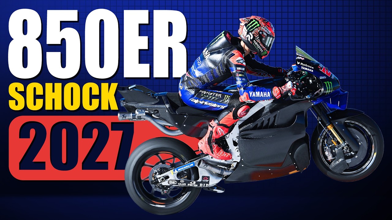 MotoGP 2027: Von wegen langsamer – 850er überraschen im ersten Test