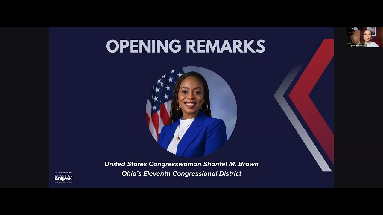Rep. Shontel Brown hosts a Webinar on how to claim the Earned Income Tax Credit
