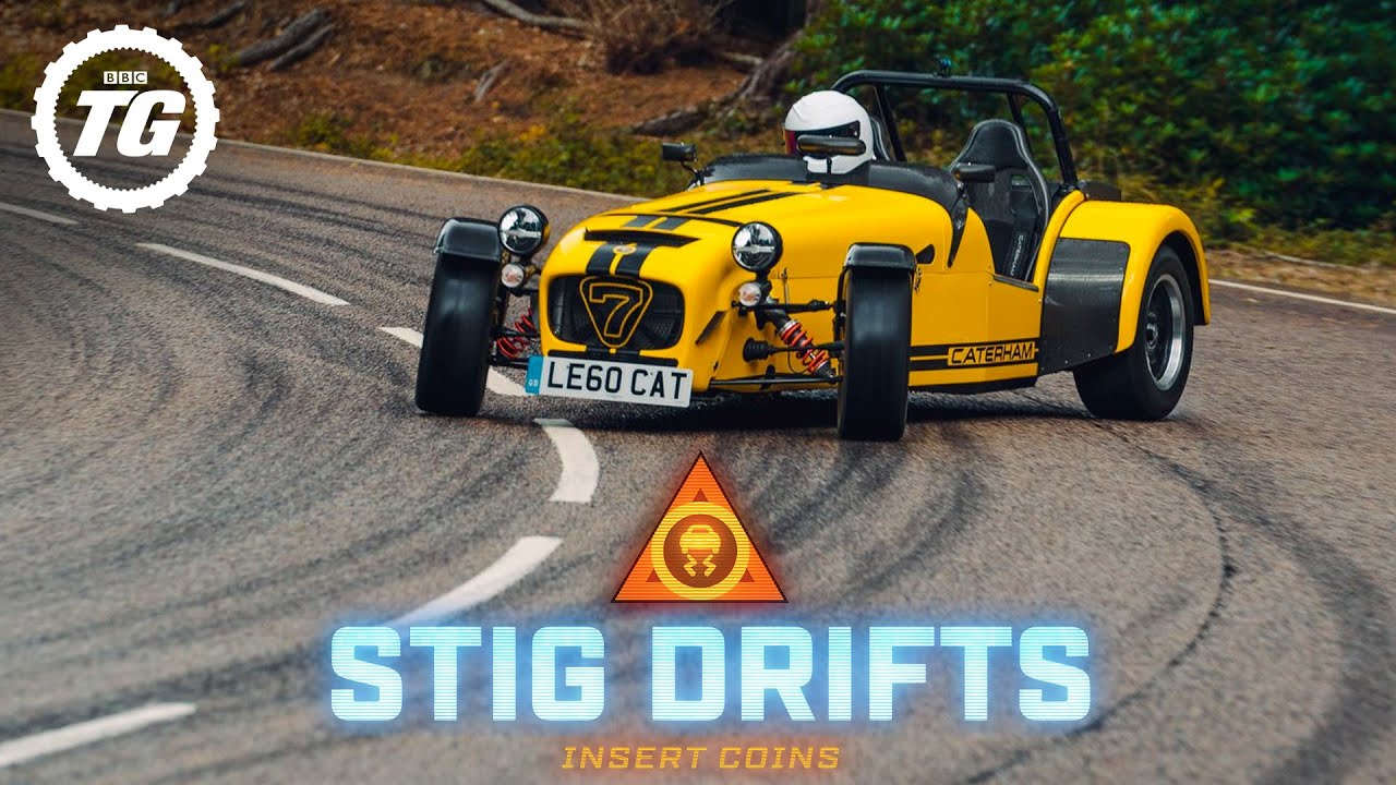 STIG DRIFTS: Caterham 620R; 545kg and 310hp in the wet | Top Gear