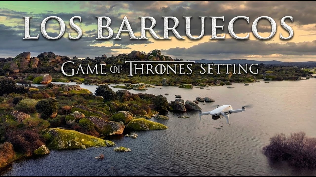 LOS BARRUECOS: Volando sobre el escenario de JUEGO DE TRONOS con el Potensic Atom 2 4K 🦅✨