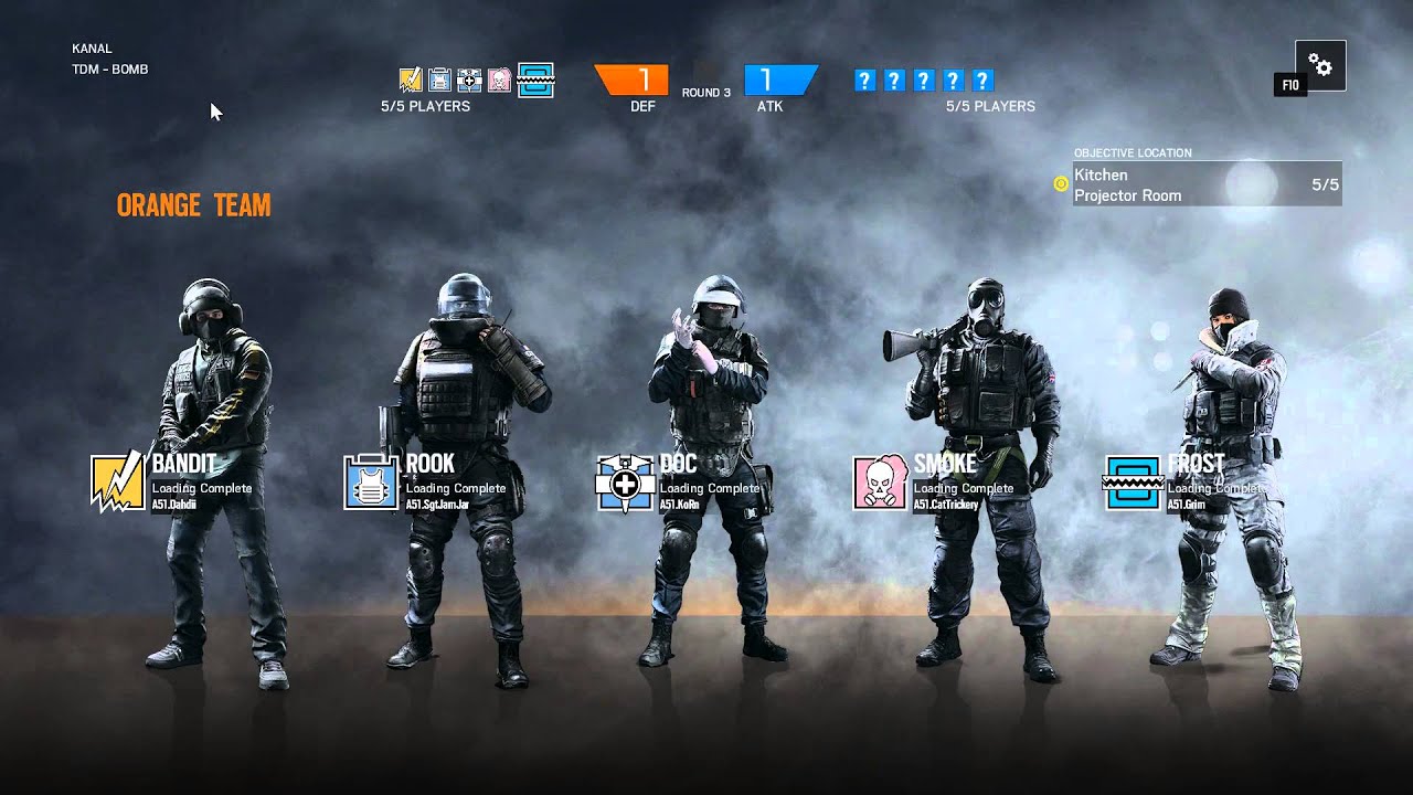 ESL R6 Cup #1 - A51 vs ICFBI - Top128 Teams
