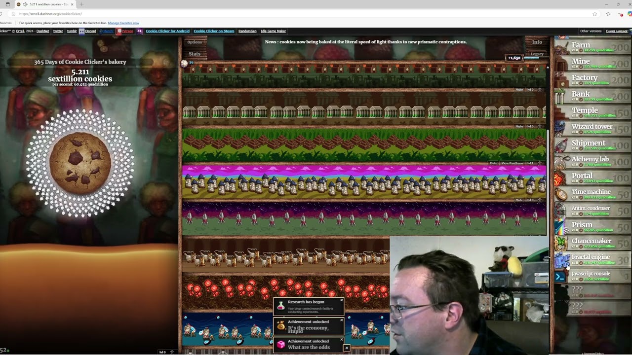 365 Days of Cookie Clicker - Day 46