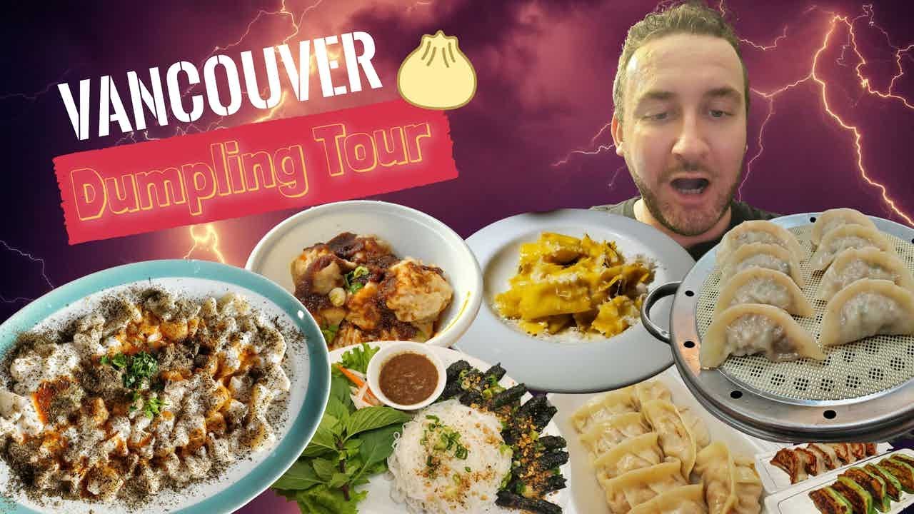 Vancouver's BEST DUMPLINGS!!  HUGE Dumpling Tour 🥟🥟