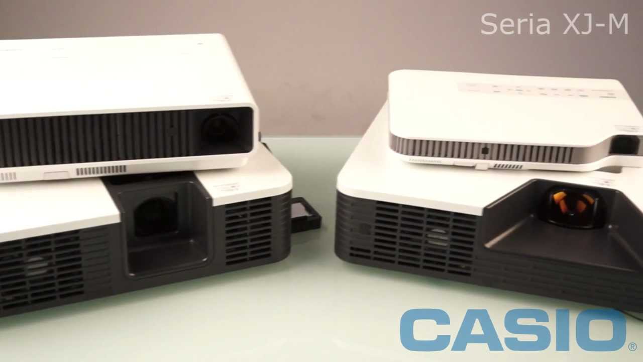 Projektory CASIO - seria XJ-M