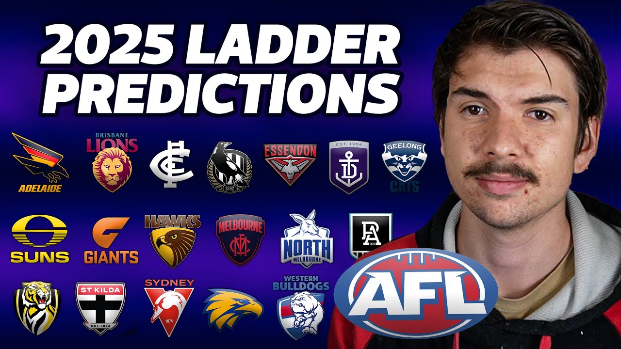 AFL Ladder Predictions 2025