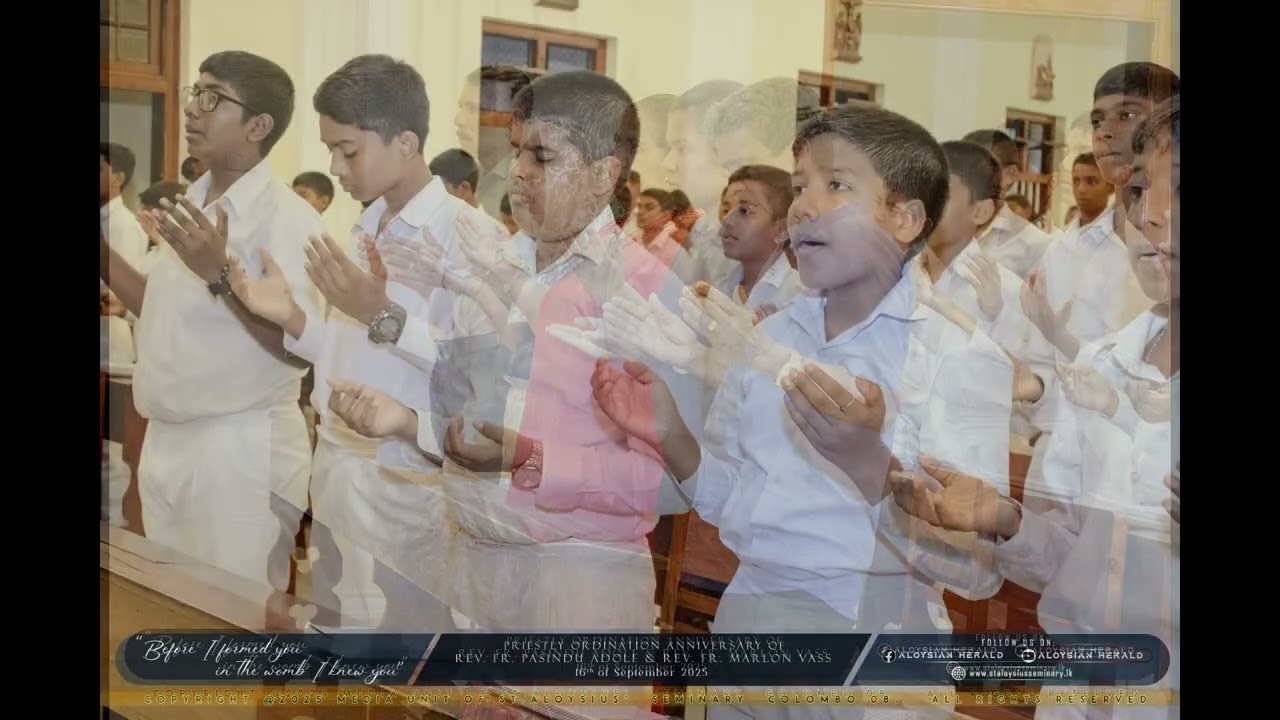 Priestly Ordination Anniversary of Rev. Fr. Pasindu Adolf & Rev. Fr. Marlon Vass