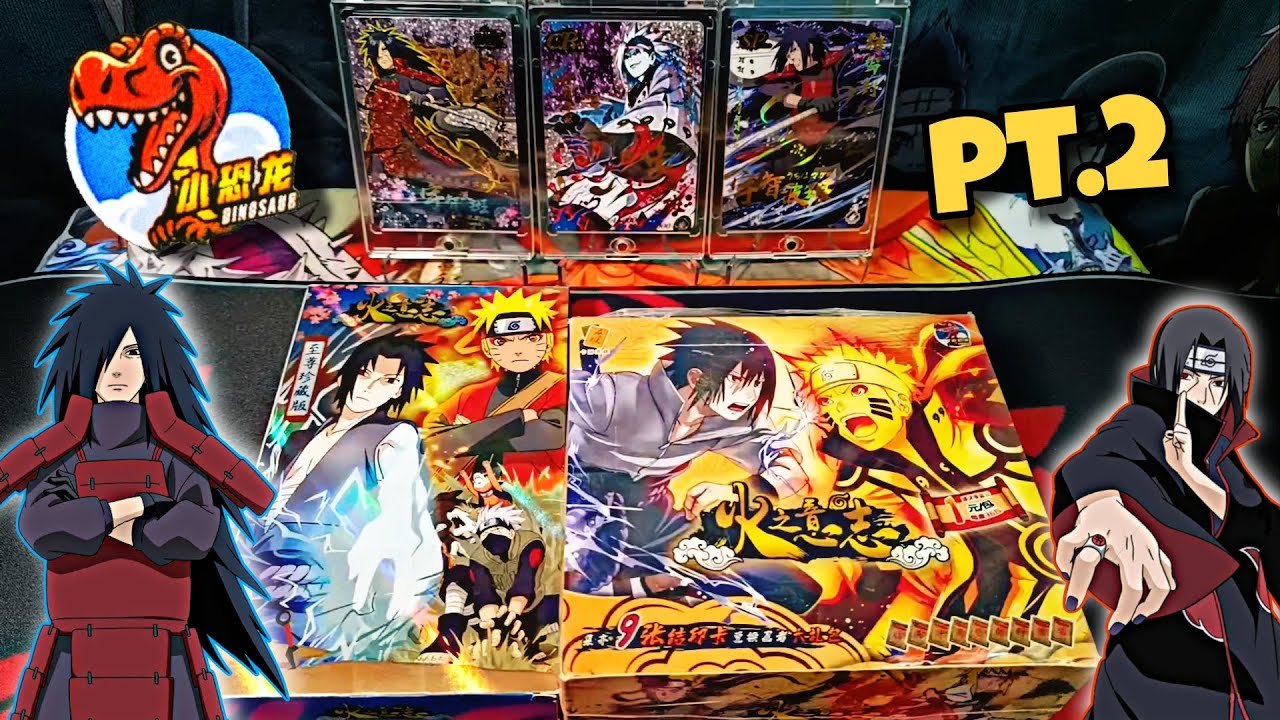 Chasing Madara card in Little Dinosaur Booster Box / Pt.2🔥🔥🔥