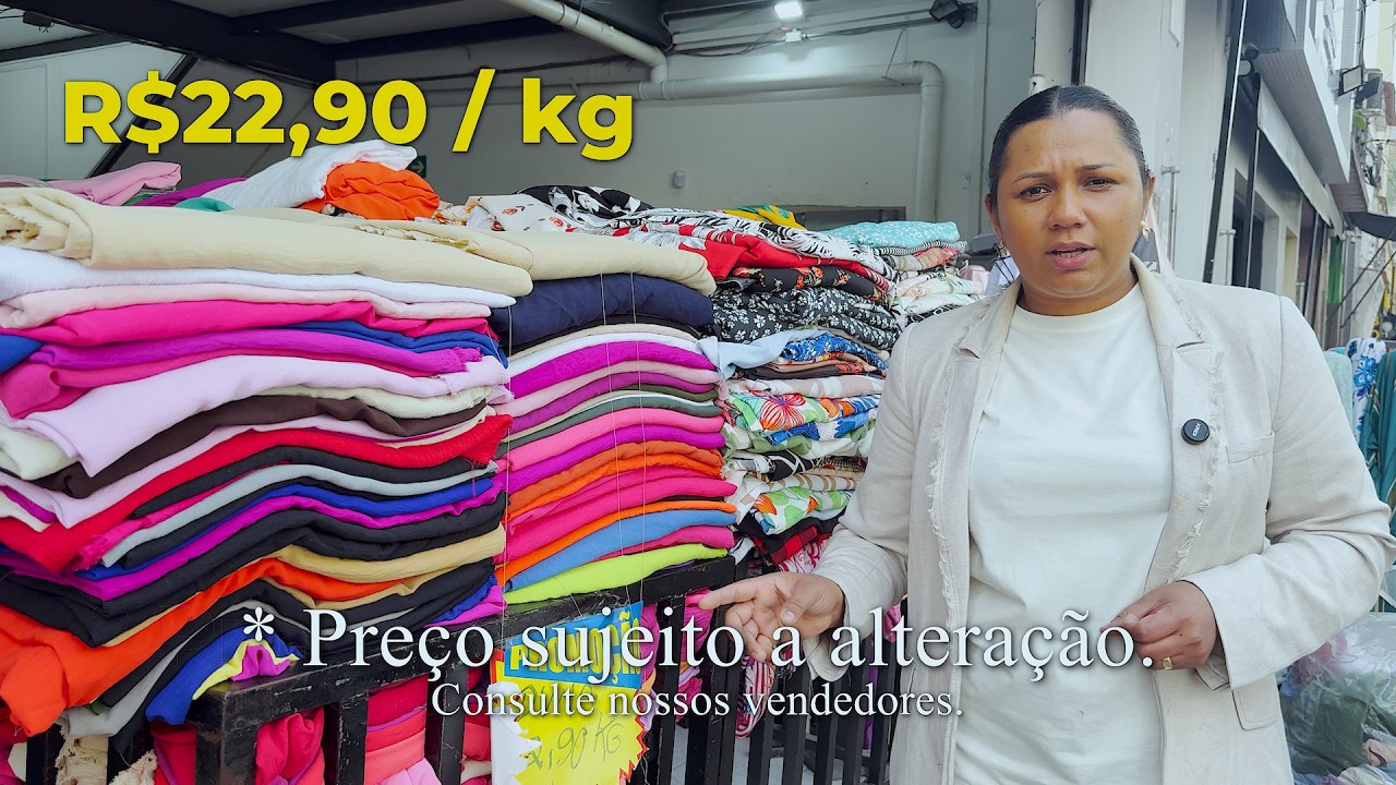 ONDE COMPRAR TECIDOS BARATOS? Conheça a SEA Retalhos no Brás (Preços no Vídeo!)