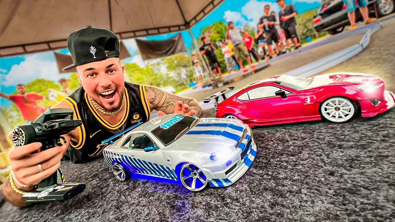 CARRINHO DE CONTROLE REMOTO QUE FAZ DRIFT DE VERDADE!! 😍