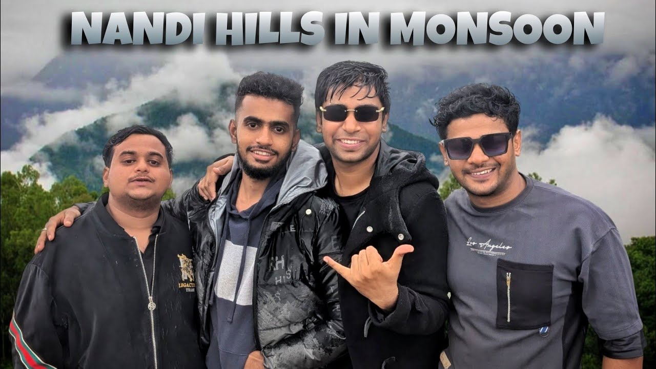 Nandi hills in monsoon season | Cloudy View Monsoon Ride full of fun ☁️