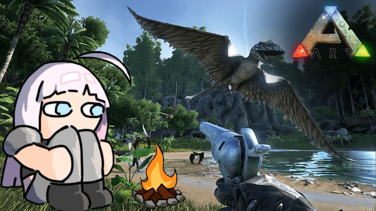 【ARK SURVIVAL EVOLVED】săn khủng long hay bị khủng long săn