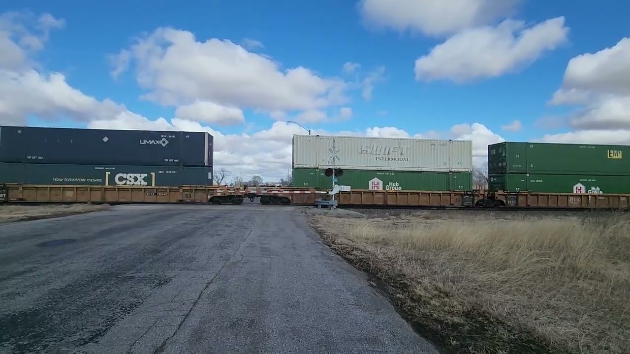 Union Pacific stack train 