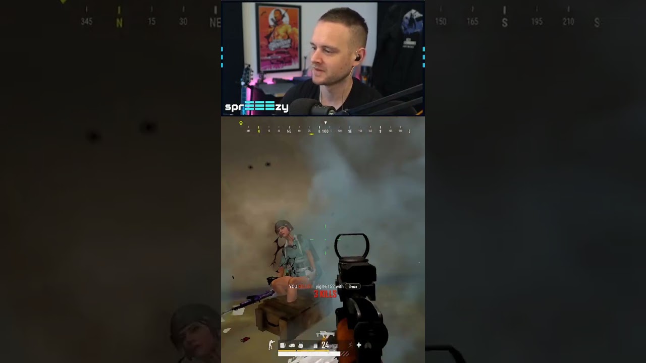 Bathroom Camping Backfires. #pubg #shorts