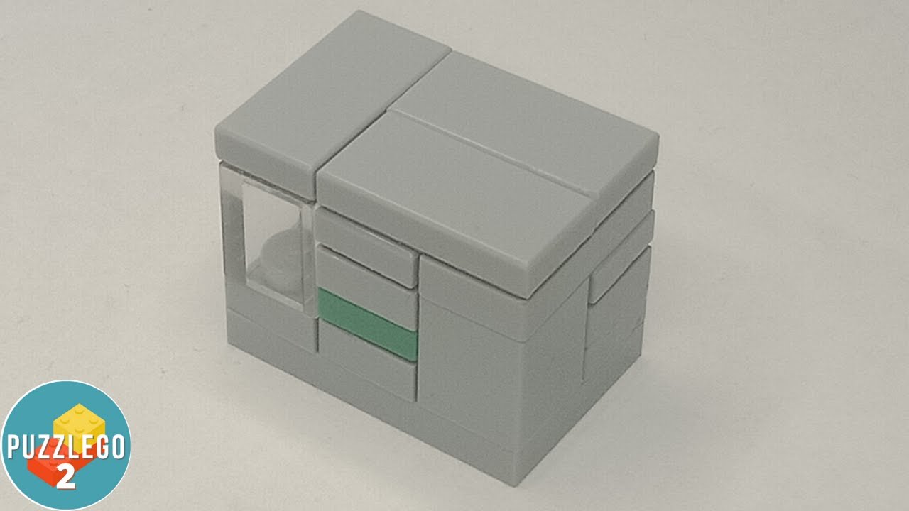 How to make an EASY mini LEGO puzzle box - full tutorial