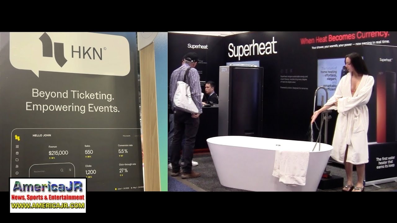 CES 2026: водонагреватель Superheat на основе биткойнов, платформа для продажи билетов на основе ...