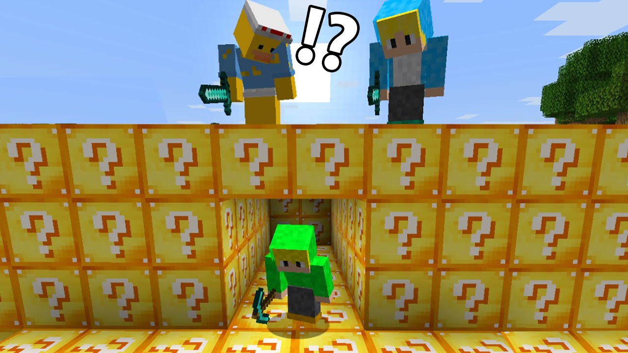 2 LOWCÓW VS FAIROUT ALE CAŁY ŚWIAT TO LUCKYBLOCK!