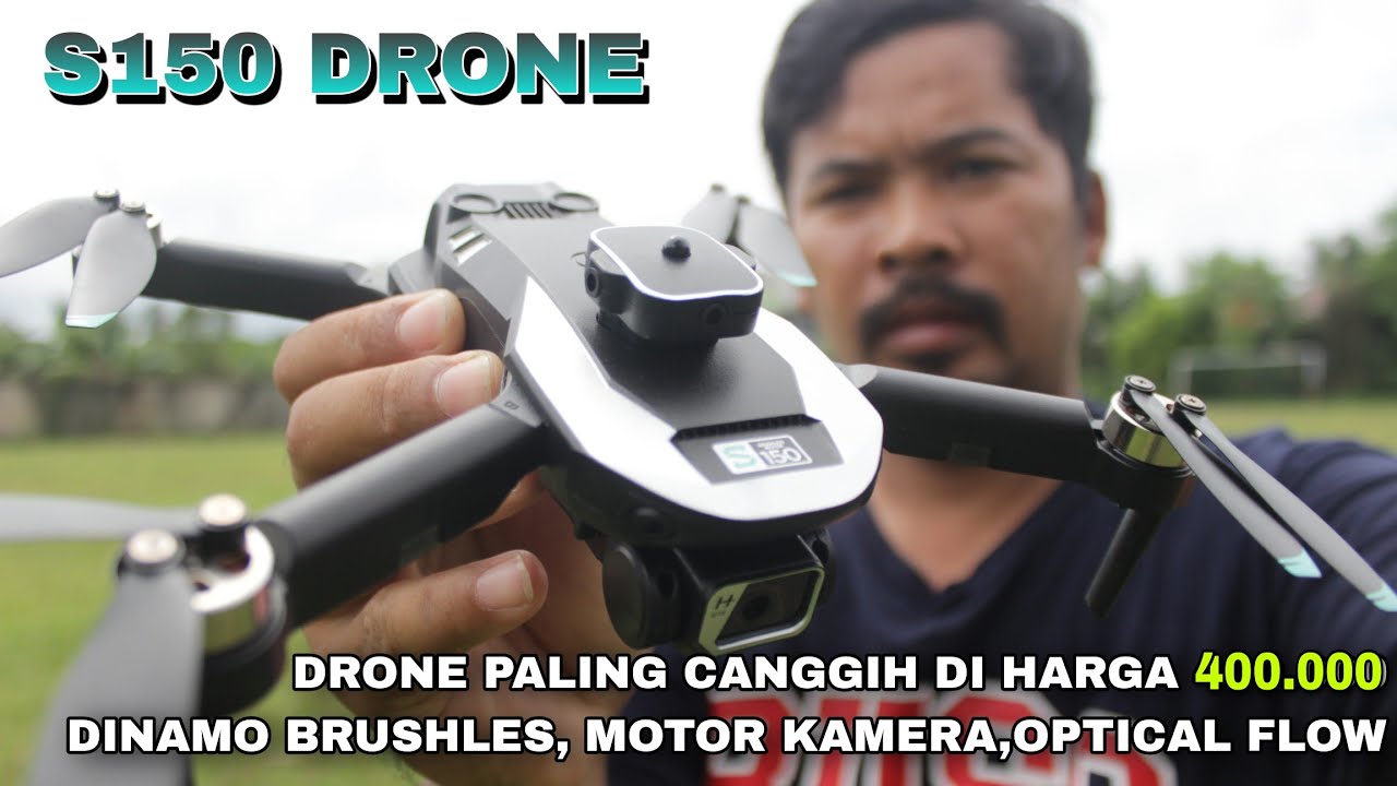 drone s150 tes outdor / Drone 400.000 an paling canggih saat ini