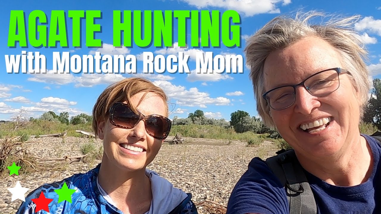 Fun, sun and SO MANY ROCKS! ROCKHOUNDING on the Yellowstone with Montana Rock Mom