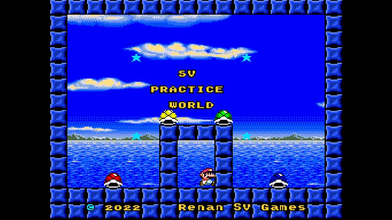 SV Practice World - All Levels/Exits (SMW Kaizo)