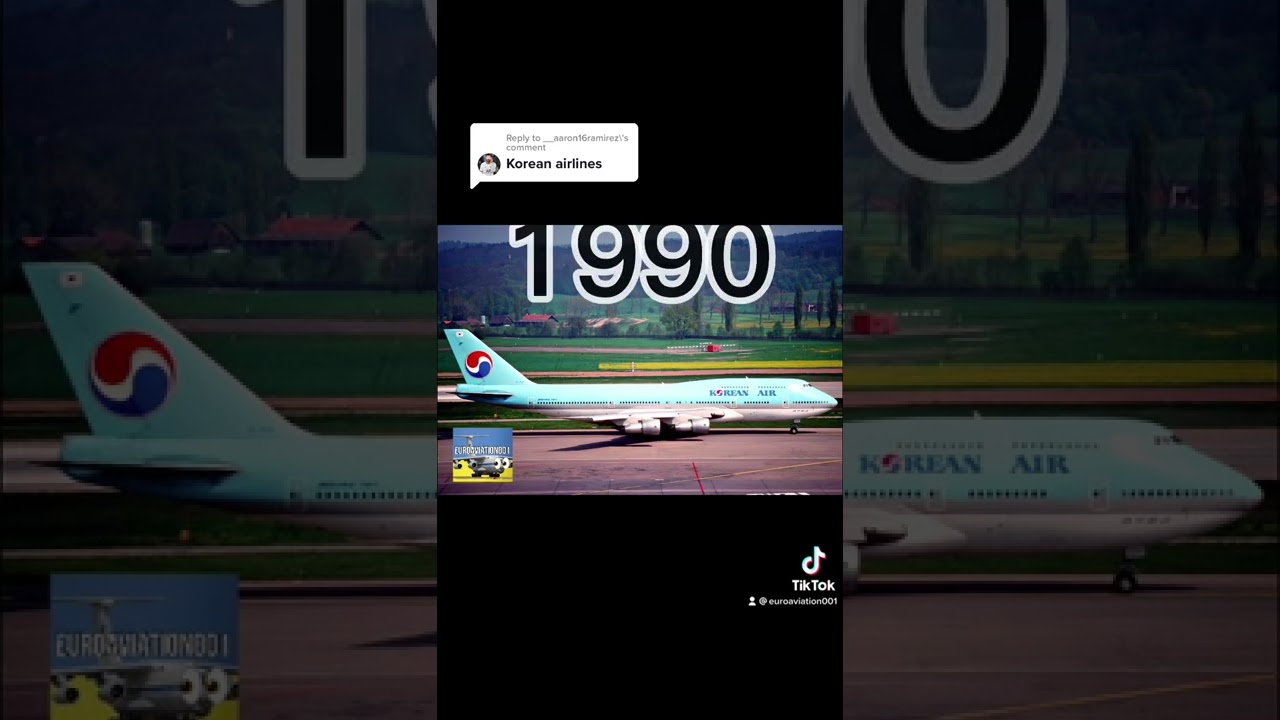 Korean Air over the years! ✈️🇰🇷 #aviation #cool #fyp #euroaviation001