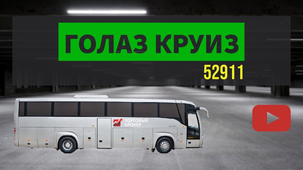 ГОЛАЗ КРУИЗ, ОБЗОР автобуса купленного с торгов по банкротству