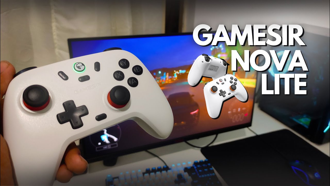 UNBOXING DO MELHOR CONTROLE SE FIO CUSTO BENEFICIO DA ALIEXPRESS - GAMESIR T4 NOVA LITE