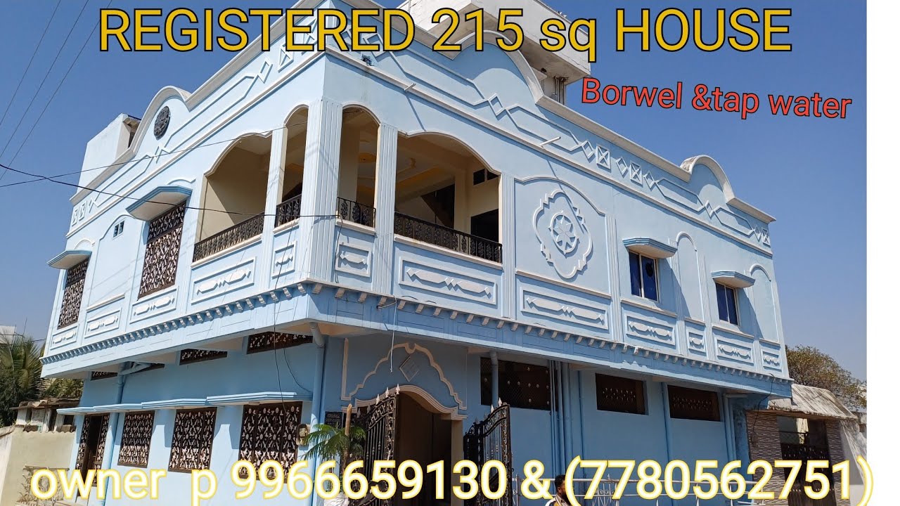 Registered 2 floor building 215 sq for sale  at jalpally gate p (9966659130)&(7780562751) Rs 95 lakh
