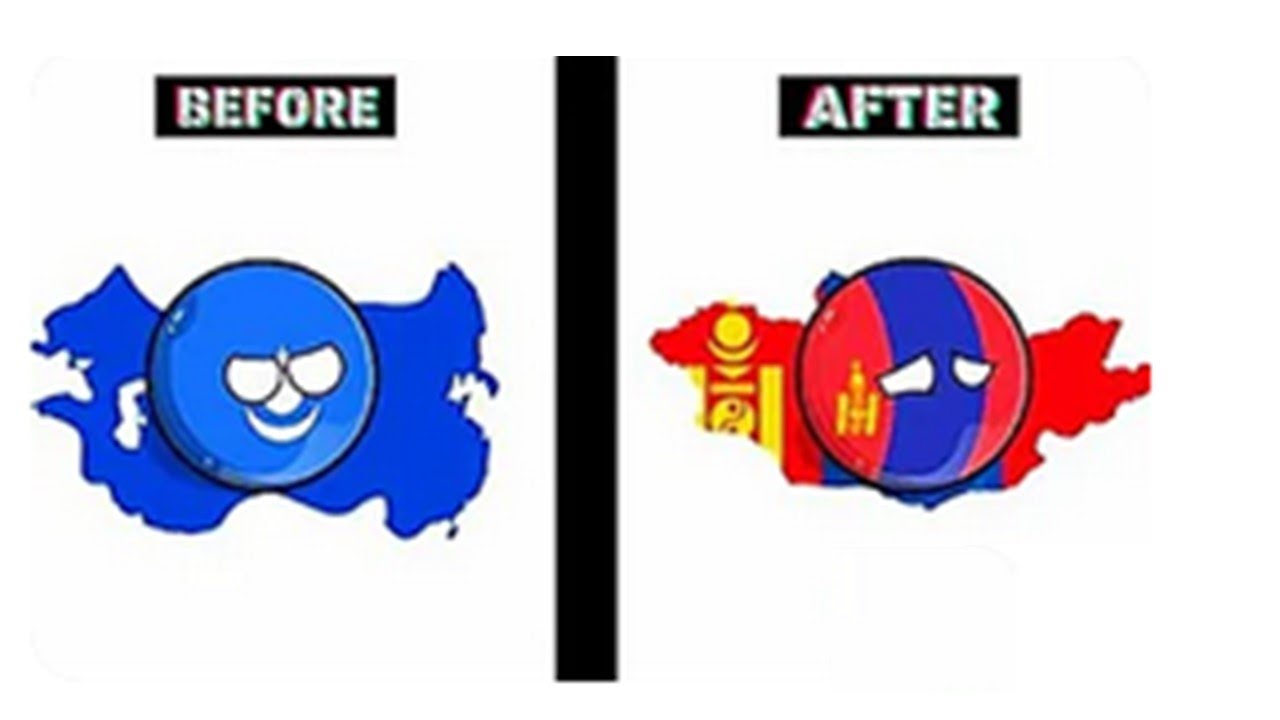 Countries Now vs Then | Countryballs Animation #history #edit #countryballs