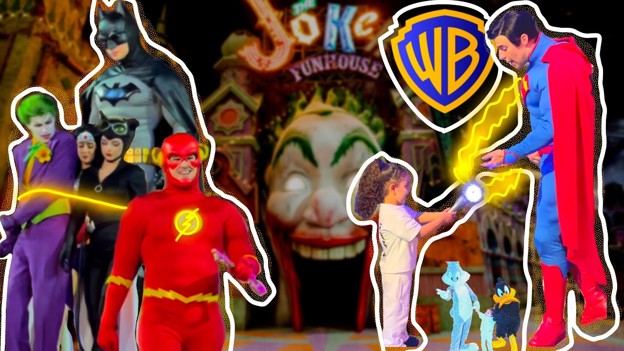 Hur Fun Playtime at Warner Bros.World Amusement Park Abu Dhabi | حور في اكبر مدينة العاب وارنر برذر