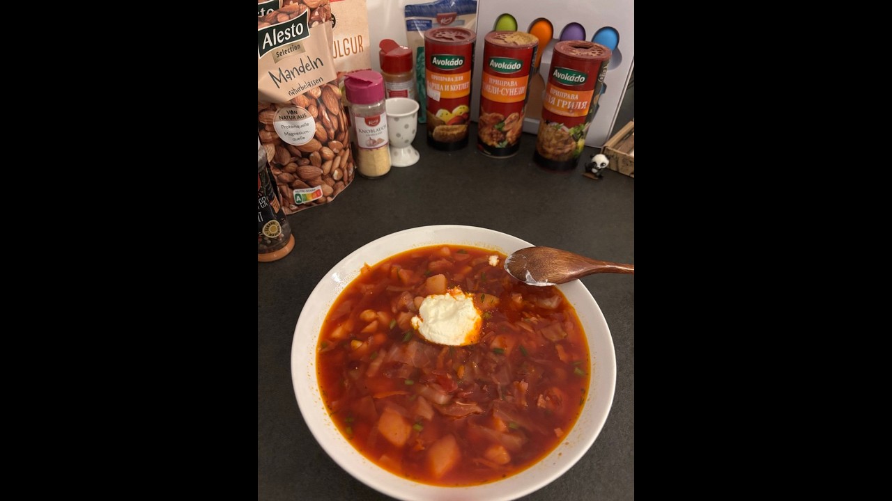 Домашний борщ в прямом эфире 🍲 Готовим и общаемся #shorts #рекомендации