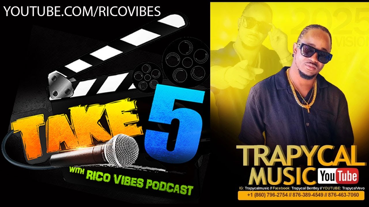 RECORDING ARTIST TRAPYCAL LIVE INTERVIEW WITH RICOVIBES ON TAKE 5 PODCAST
