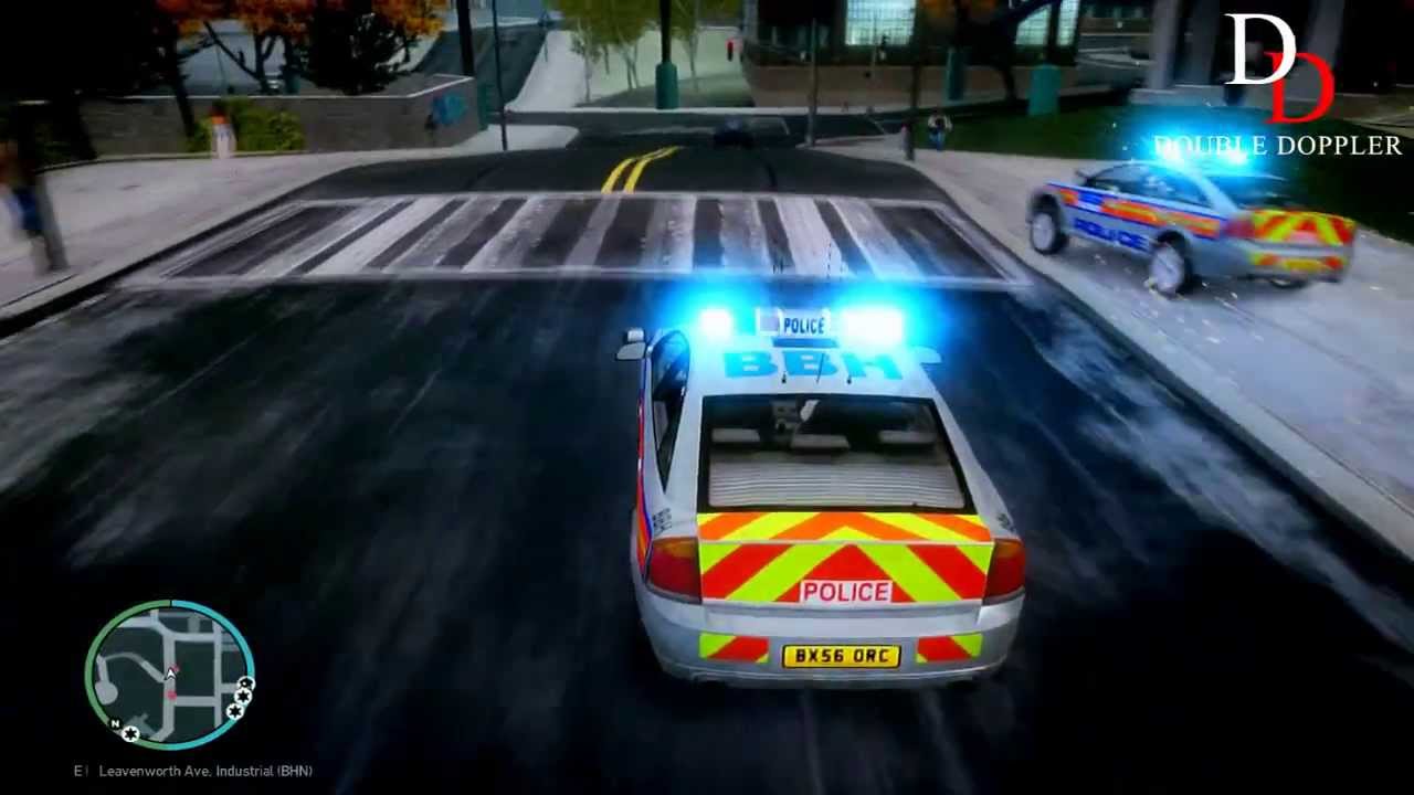 GTA IV Mod - Met Police - 2006 Vauxhall Vectra C Area Car + MAD CHASE! [WIP]