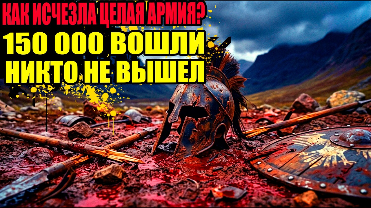 Самая СМЕРТОНОСНАЯ военная ловушка в истории — 150 000 солдат вошли, НИКТО не вышел