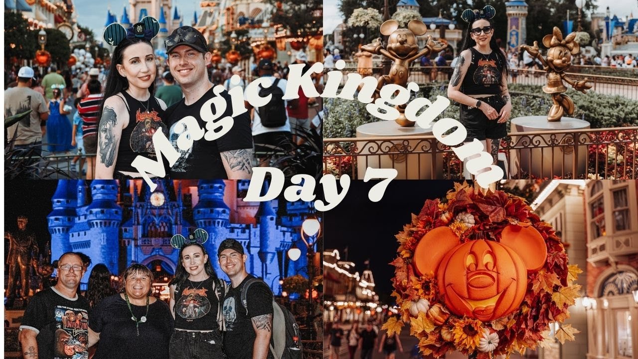 Disney World Florida Vlog Day 7: Magic Kingdom & Meeting Friends