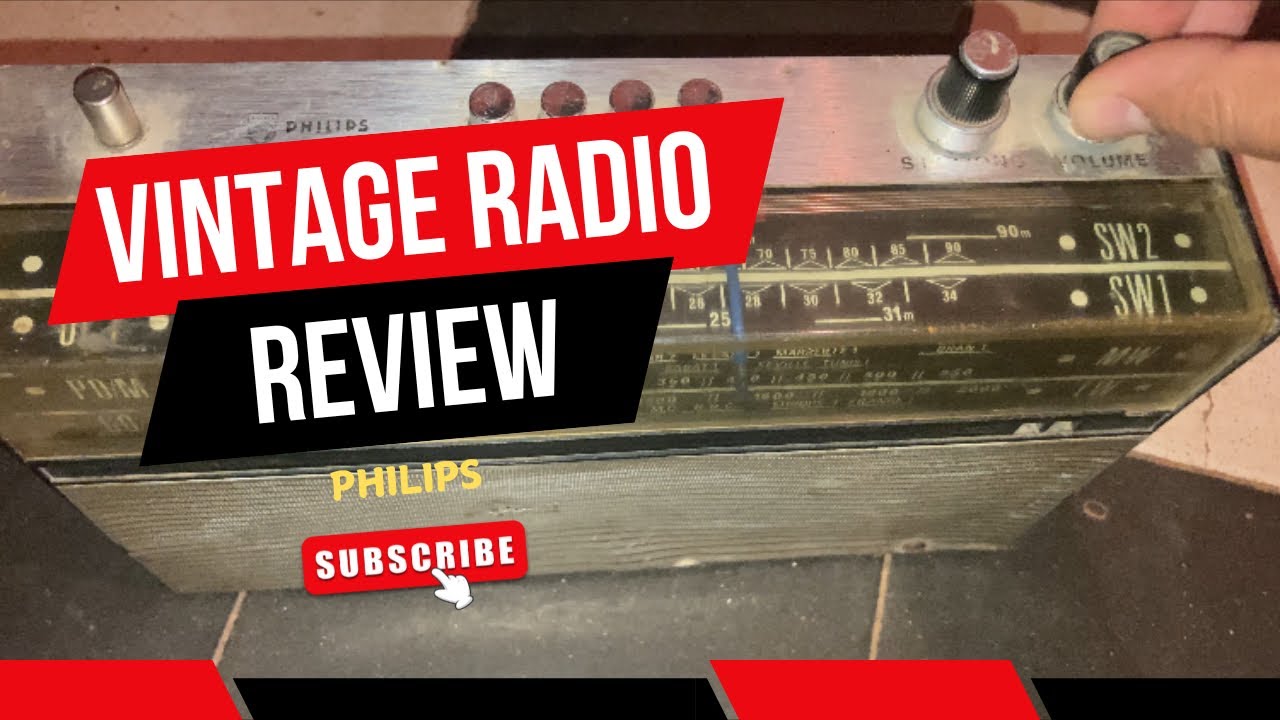 Reviewing a #vintage Philips Radio - A Classic Treasure from the Past