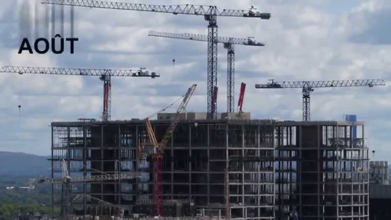 Nouveau CHUM - Construction - Montréal 2014