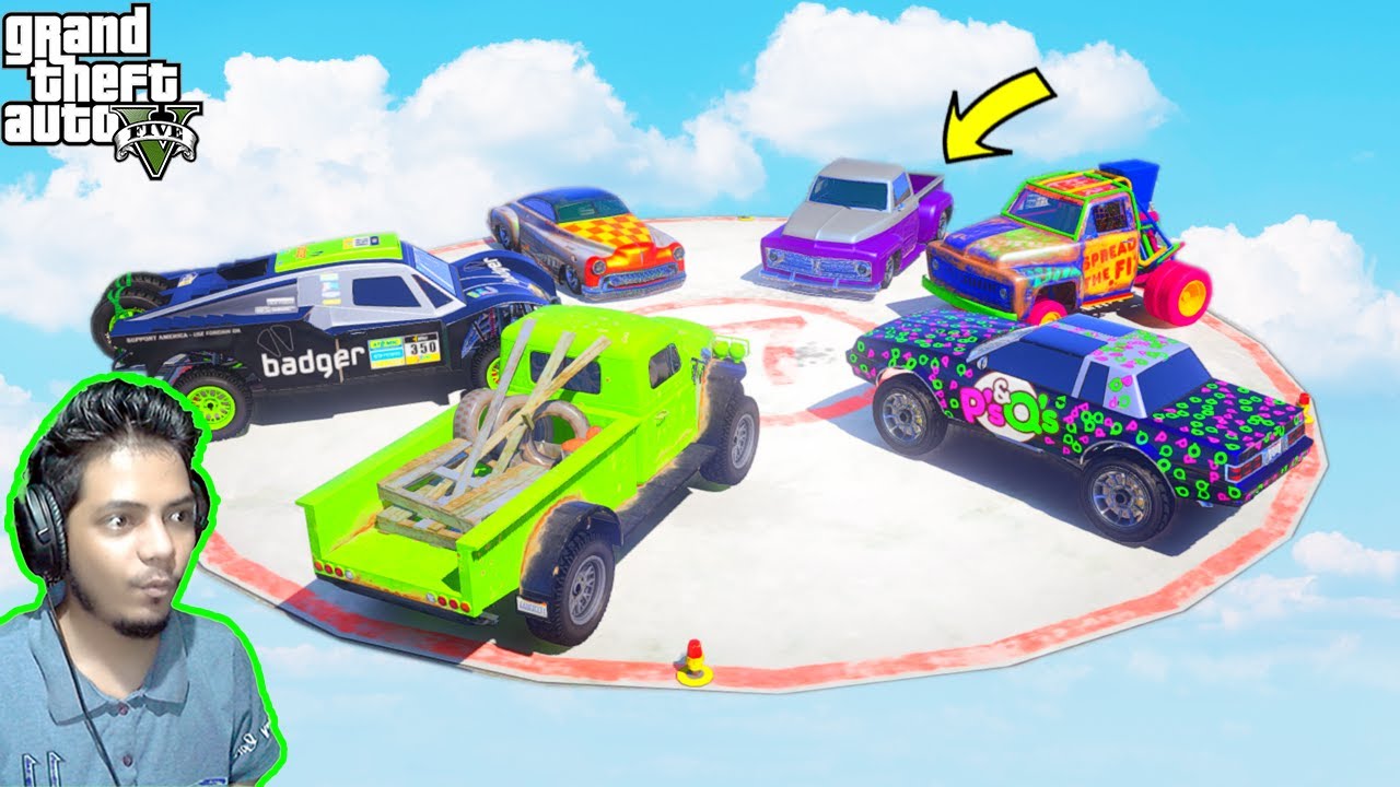 Car Vs Car Sumo Fight 99.01% People Start Crying in This Race GTA 5