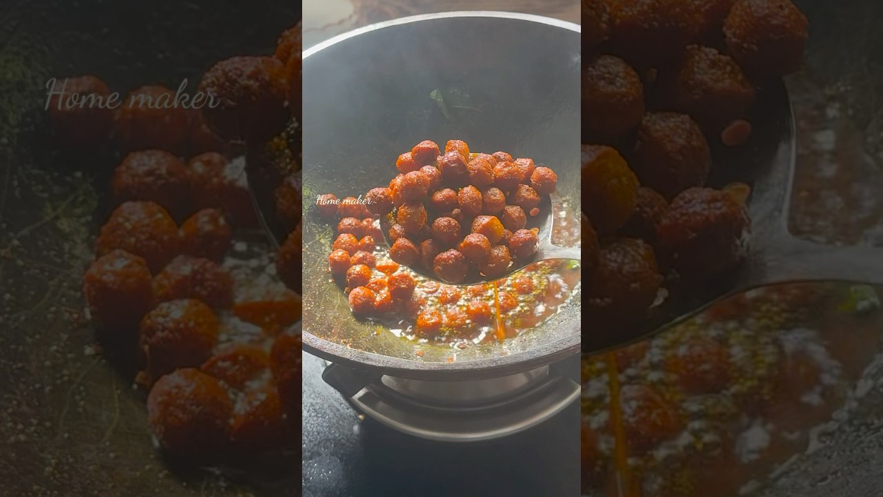 സോയ ബീൻ chunks fry recipe 👌#lunchboxrecipe #cooking #trending