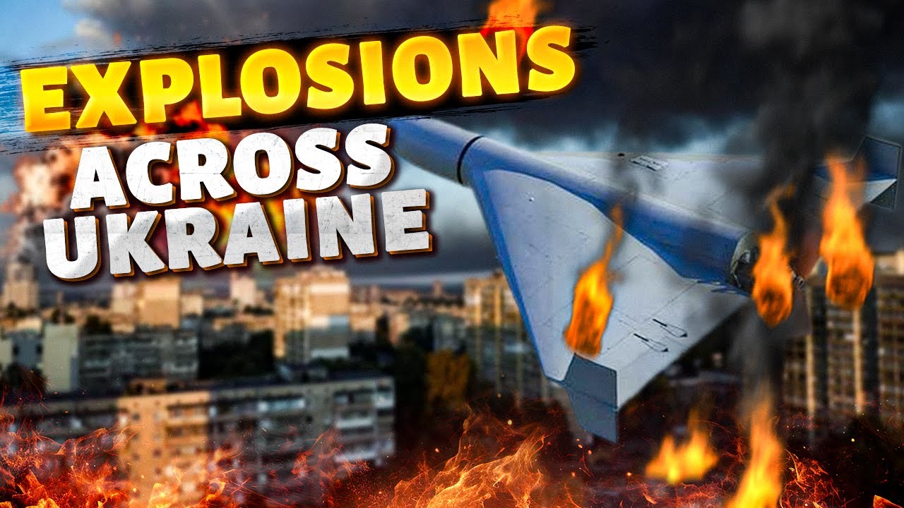 🔴 Explosions across Ukraine! Russia strikes central Kyiv: first footage of the attacks