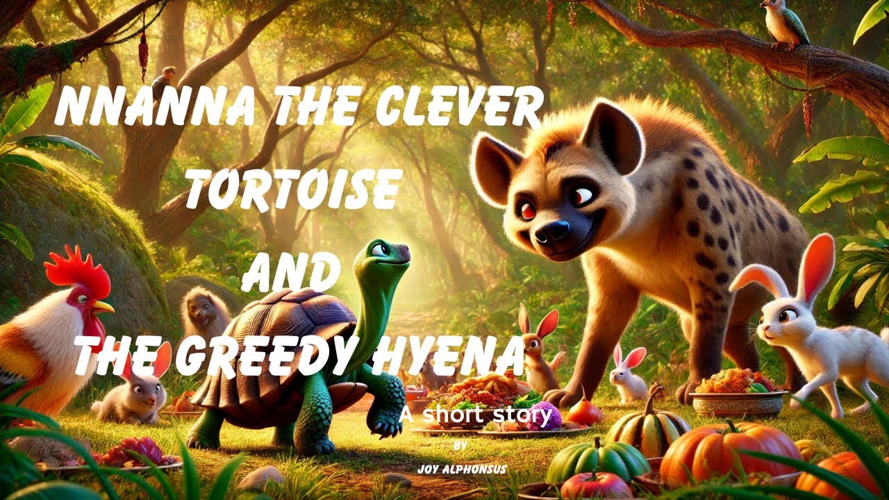 THE WISE TORTOISE and the GREEDY HYENA |Bedtime stories |bedtime stories for kid|African folktales