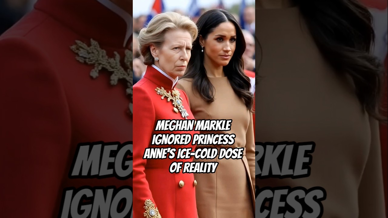 Меган Маркл проигнорировала ледяную дозу реальности от принцессы Анны #anne #royal #meghanmarkle ...