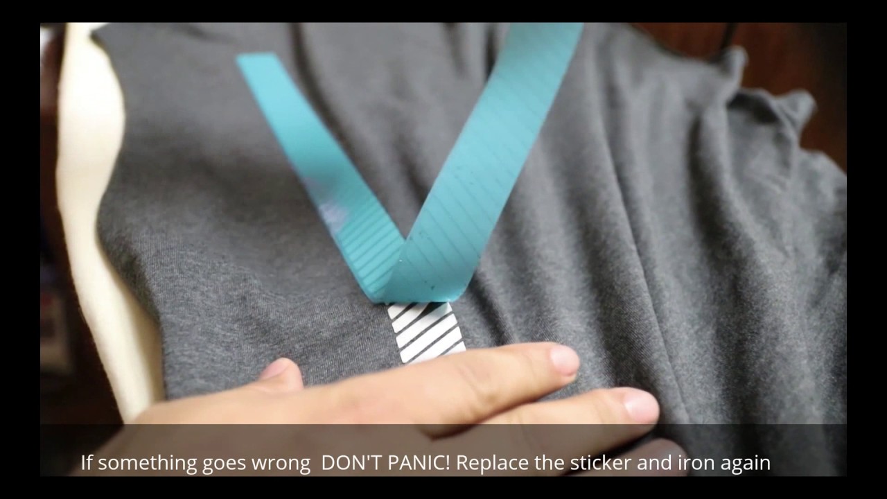 Reflective Sticker for clothing, easy to apply!