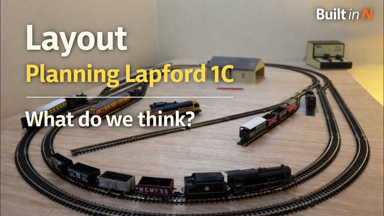 N Gauge Lapford layout (Episode 1)