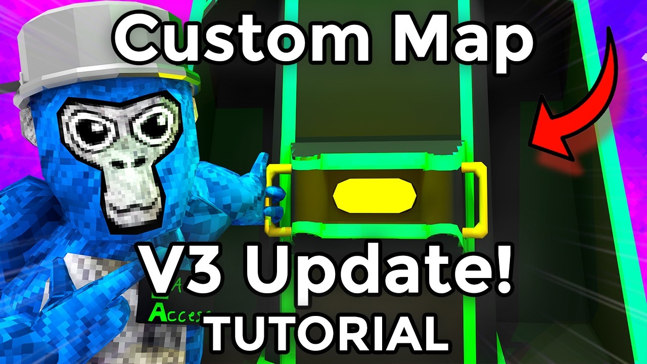 V3 UPDATE NEW How to Make a Custom Map in Gorilla Tag V3