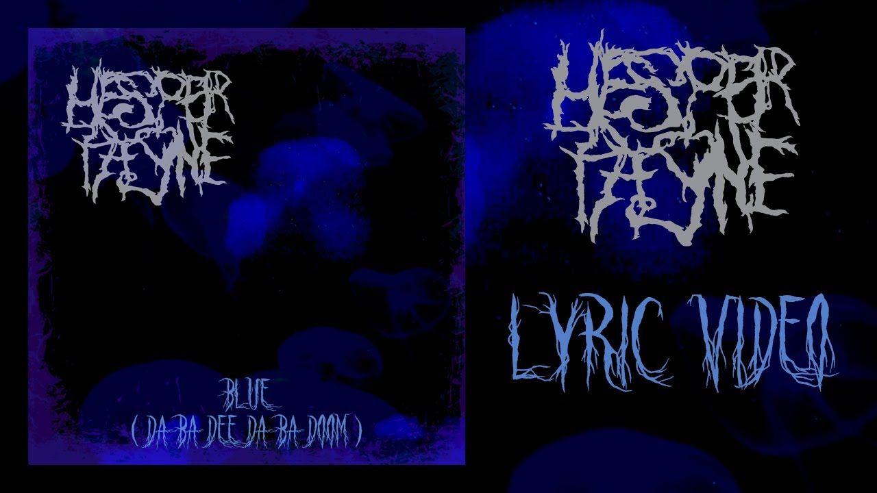 Hesper Payne   Blue da ba di Eiffel 65 Metal Cover  lyric video